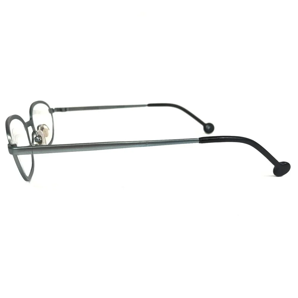 Vintage la Eyeworks Eyeglasses Frames PUNCH 576 Shiny Ice Light Blue 47-20-125